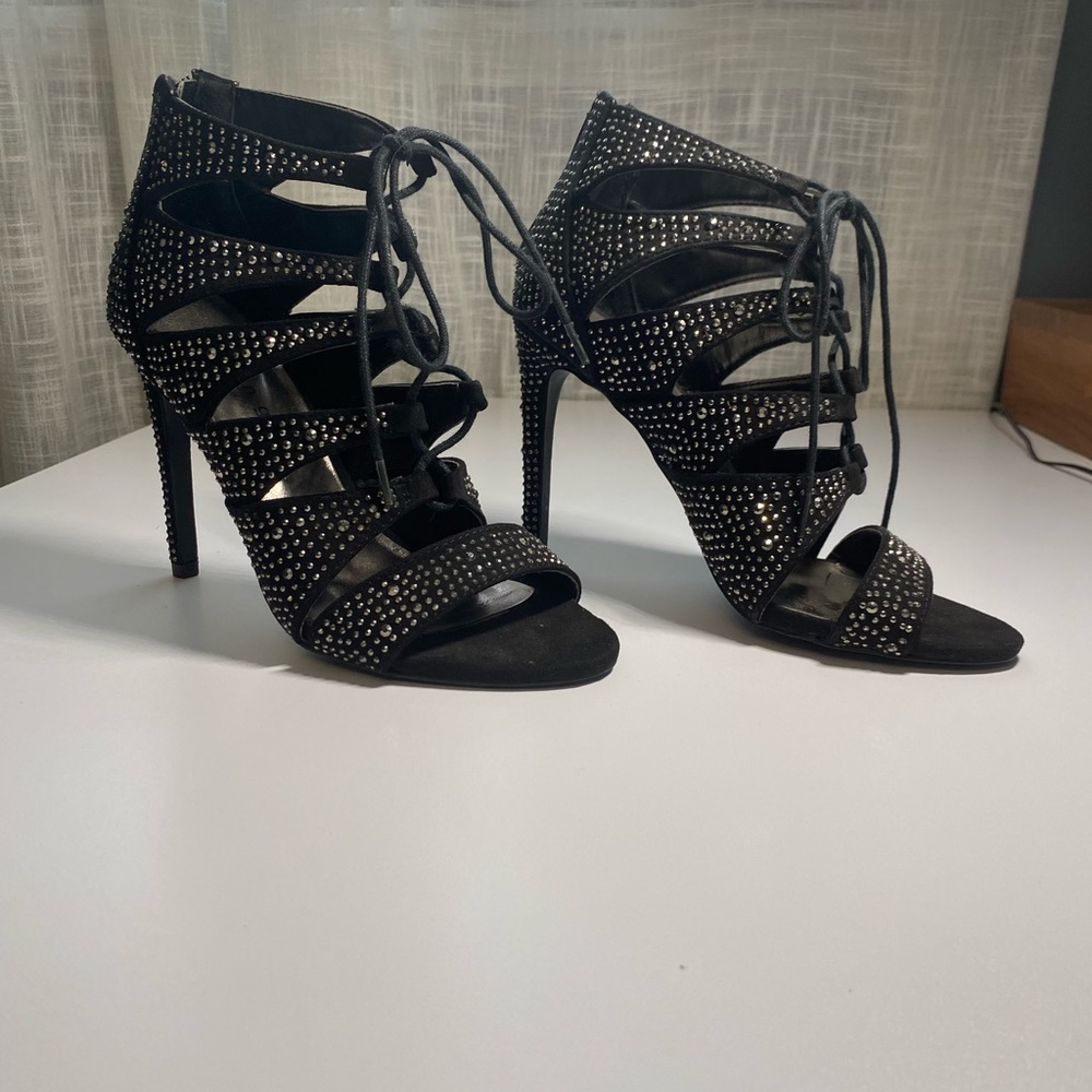 Madden Girl Rhinestone Heels - Picture 4 of 5